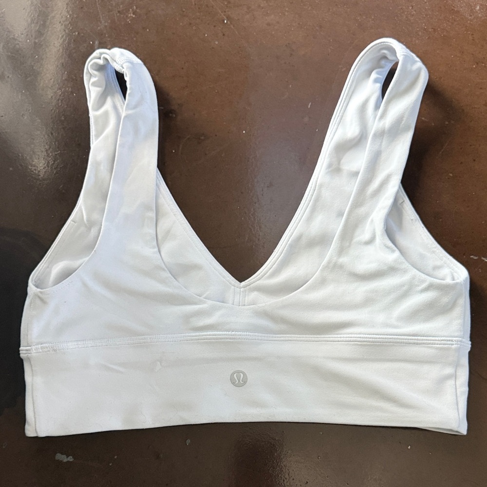 White Lululemon Sports Bra